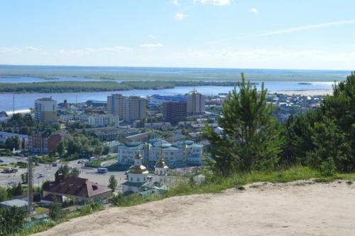 Вид на г.Ханты-Мансийск 2017г., Ахметова Е.Д.инженер по качеству ХАЛ ЗМБ